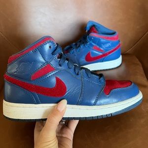 Nike Dunk Hight - Red & Blue - 5Y rare